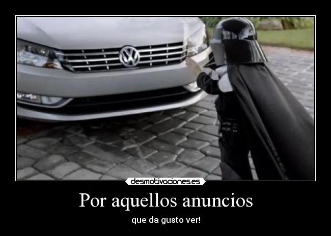 Por aquellos anuncios -