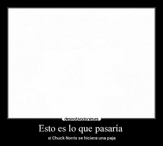 Esto es lo que pasaría -