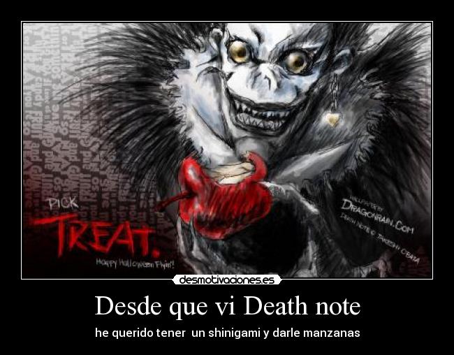 Desde que vi Death note - 