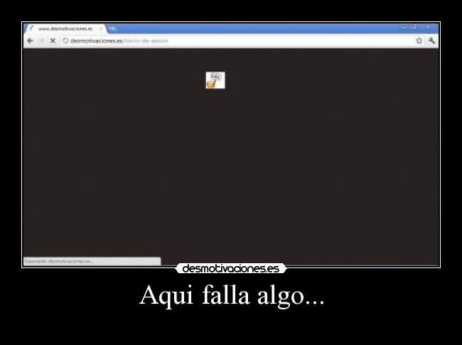 Aqui falla algo... -  