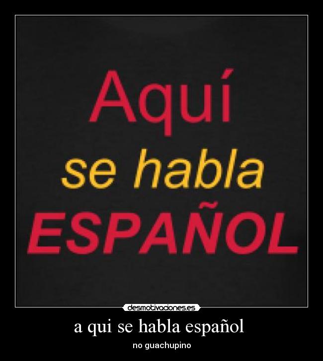a qui se habla español -