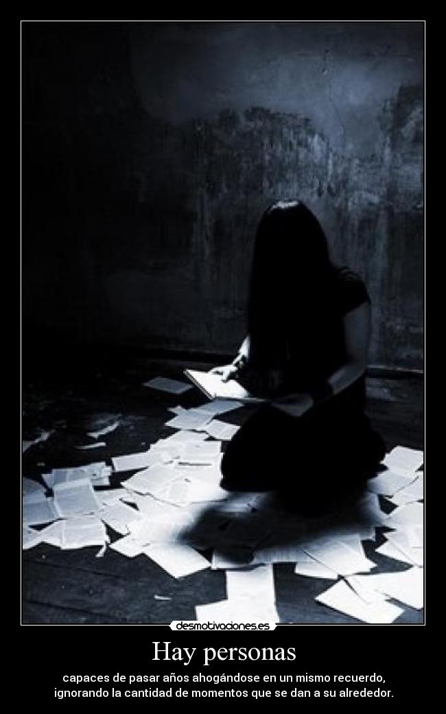 Hay personas -