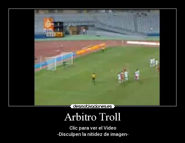 Arbitro Troll -