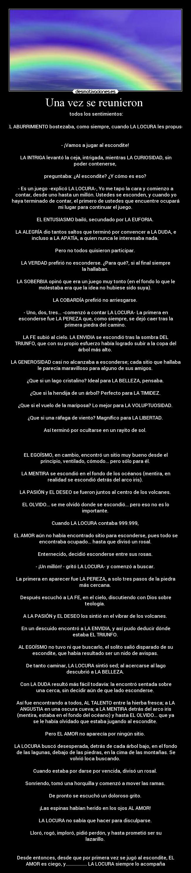 Una vez se reunieron  - 