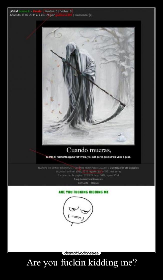 Are you fuckin kidding me? - 