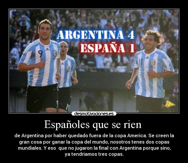 Españoles que se rien -