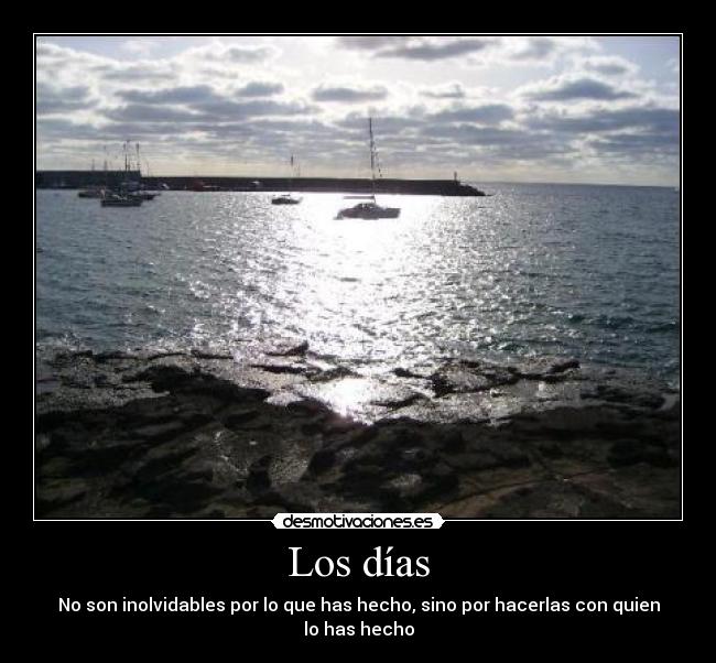 Los días -
