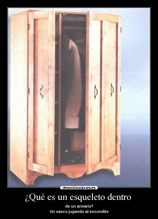 ¿Qué es un esqueleto dentro  - 