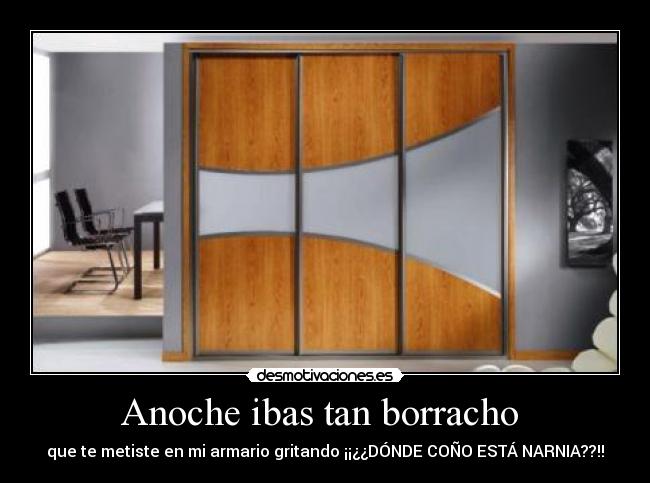 carteles narnia desmotivaciones