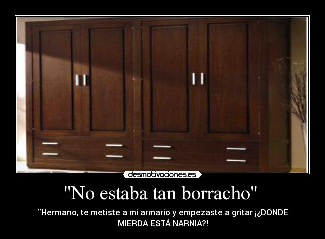 No estaba tan borracho -