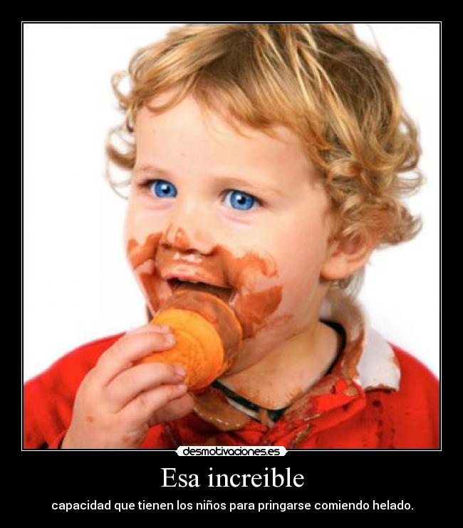 Esa increible - 