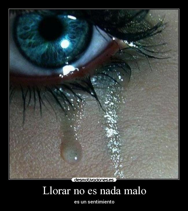 Llorar no es nada malo - 