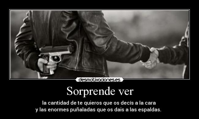 Sorprende ver - 
