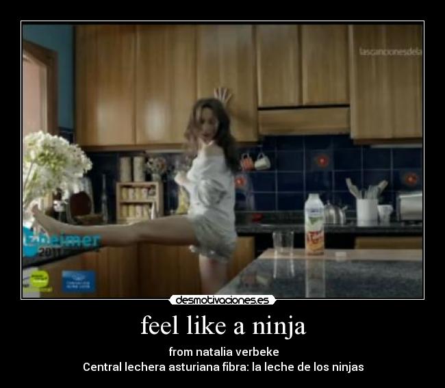 feel like a ninja - from natalia verbeke
Central lechera asturiana fibra: la leche de los ninjas