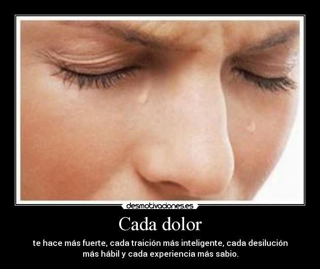 Cada dolor -