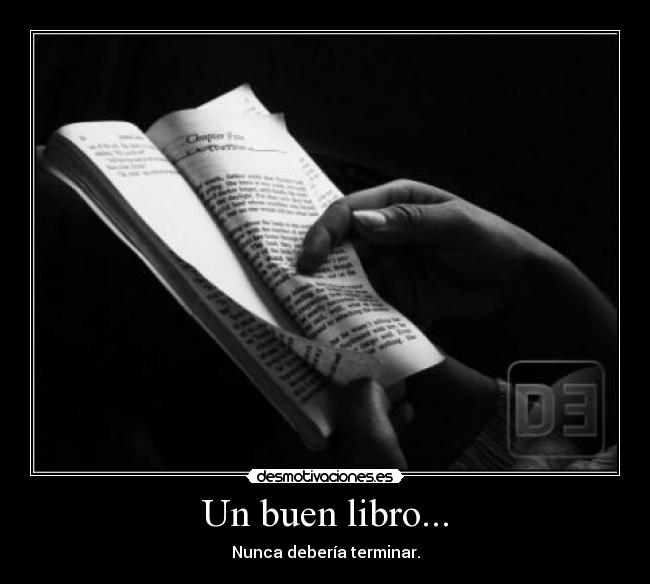 Un buen libro... -