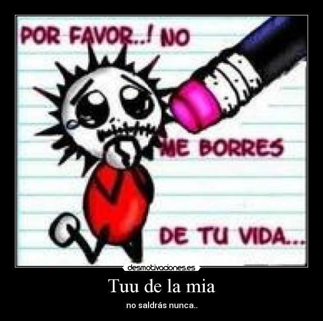 Tuu de la mia -