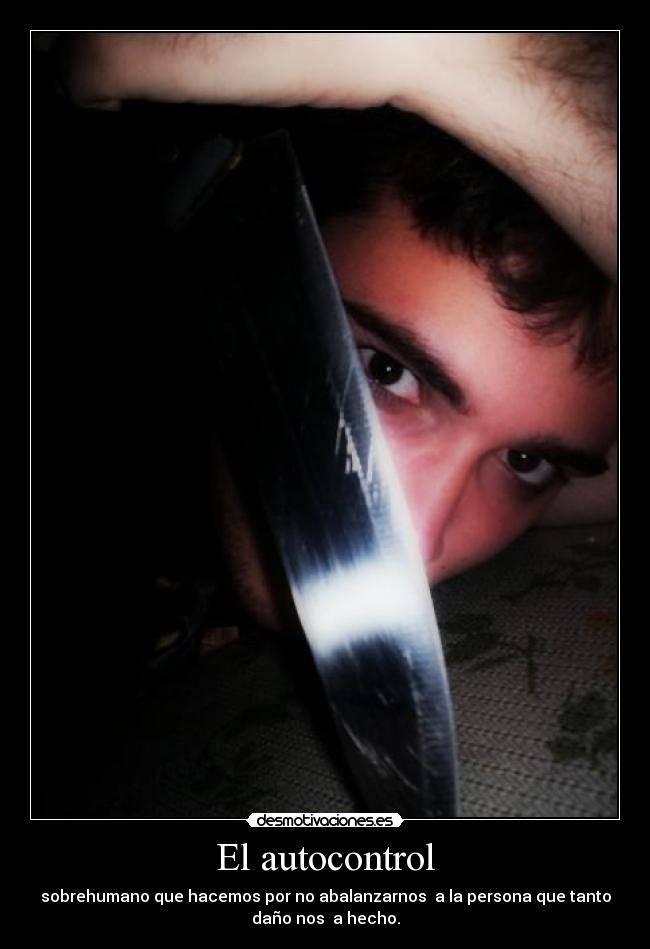 El autocontrol - 