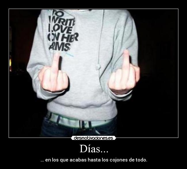Días... - 