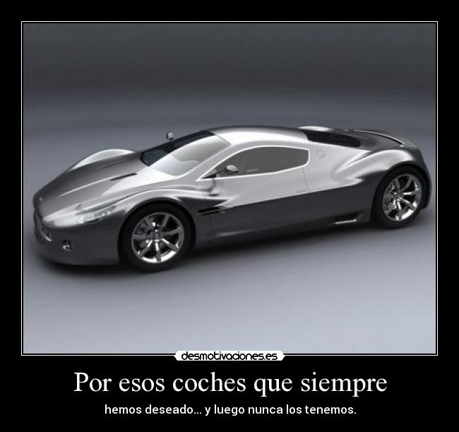 Por esos coches que siempre -