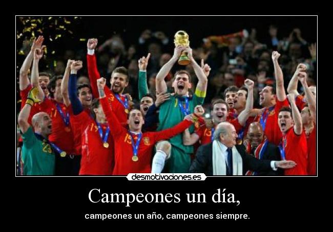 carteles campeones desmotivaciones