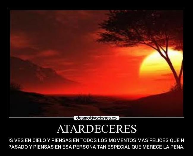 ATARDECERES -