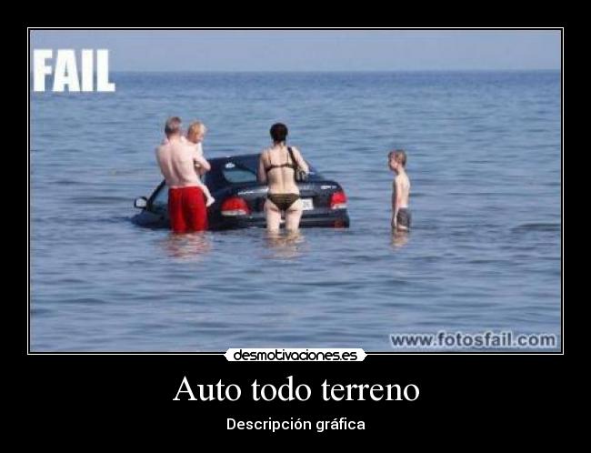 Auto todo terreno - Descripción gráfica