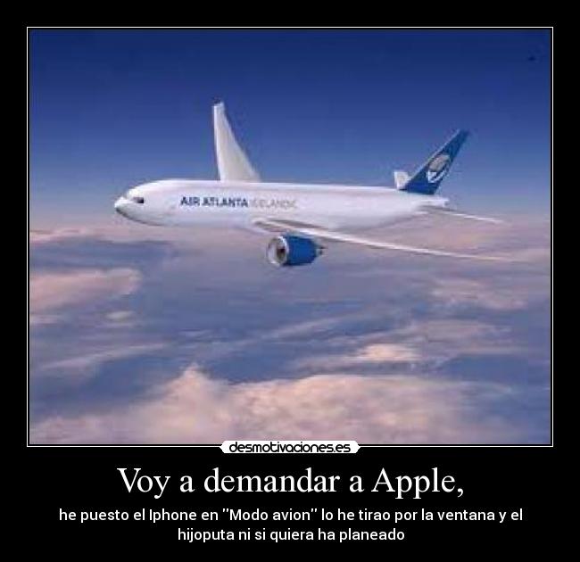 carteles avion desmotivaciones
