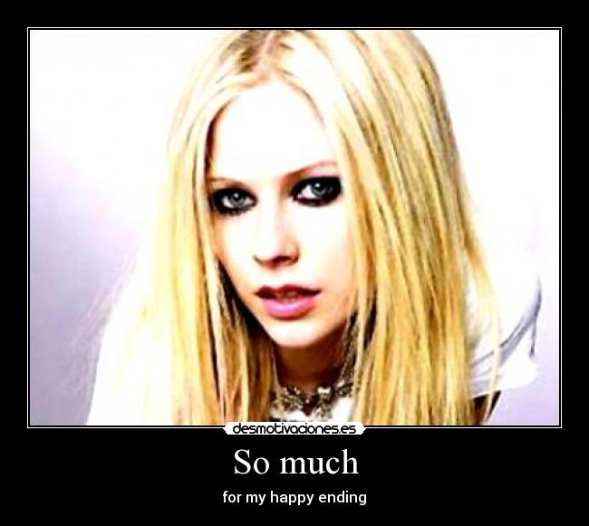 So much -  for my happy ending 