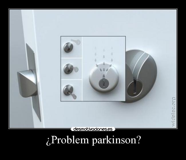 ¿Problem parkinson? - 