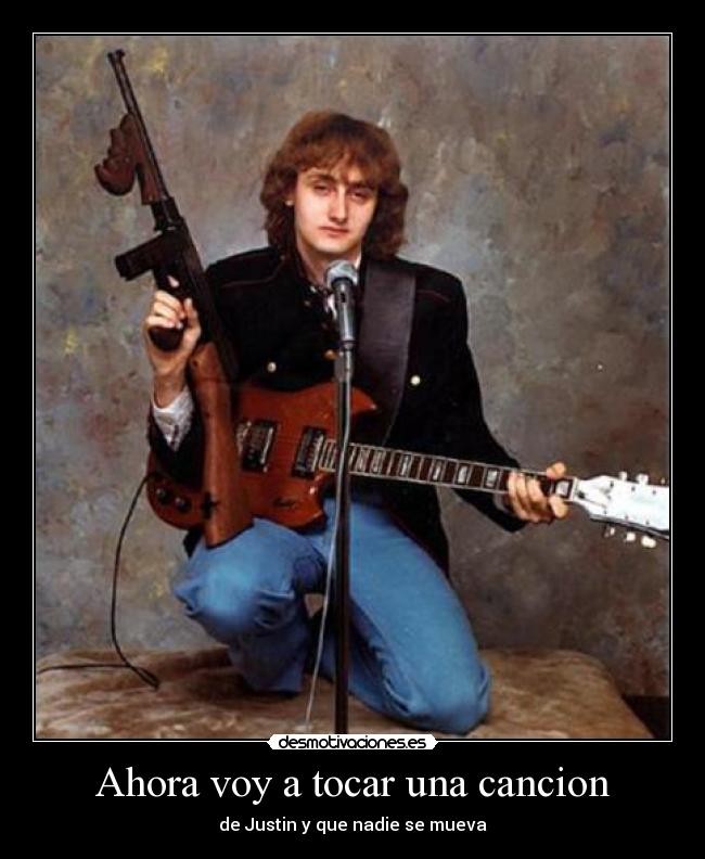 Ahora voy a tocar una cancion -