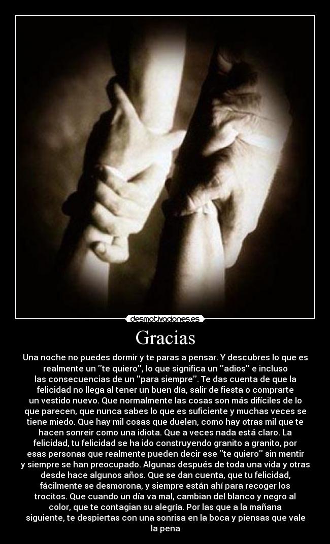 Gracias -