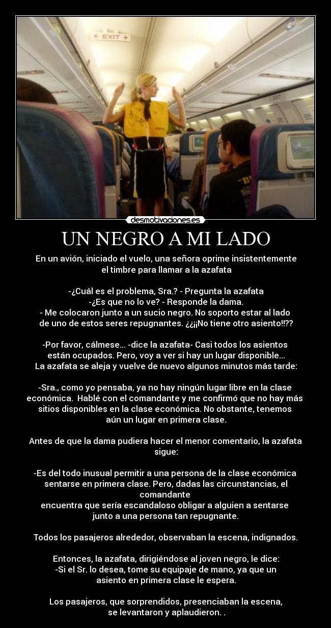 carteles negro lado lala di no racismo lalala desmotivaciones