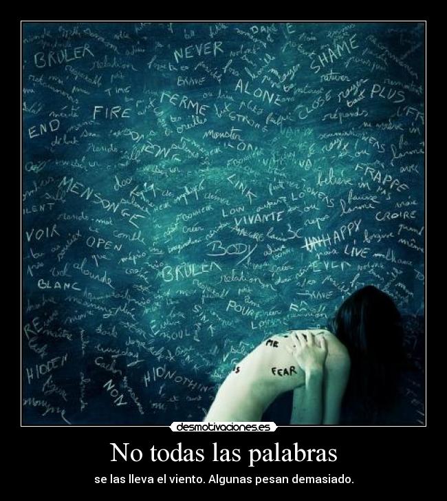 No todas las palabras - 