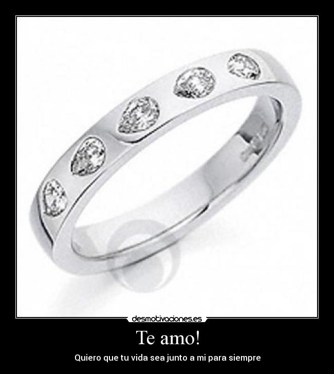 Te amo! -