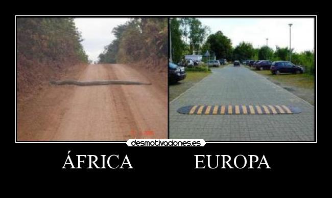 ÁFRICA            EUROPA - 