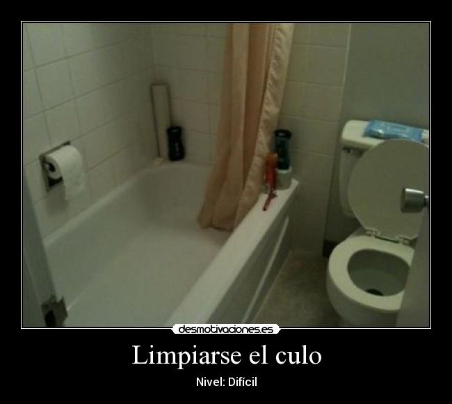 Limpiarse el culo -