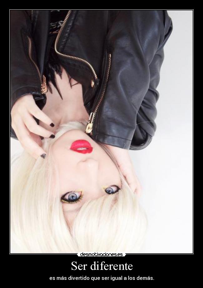 Ser diferente - 