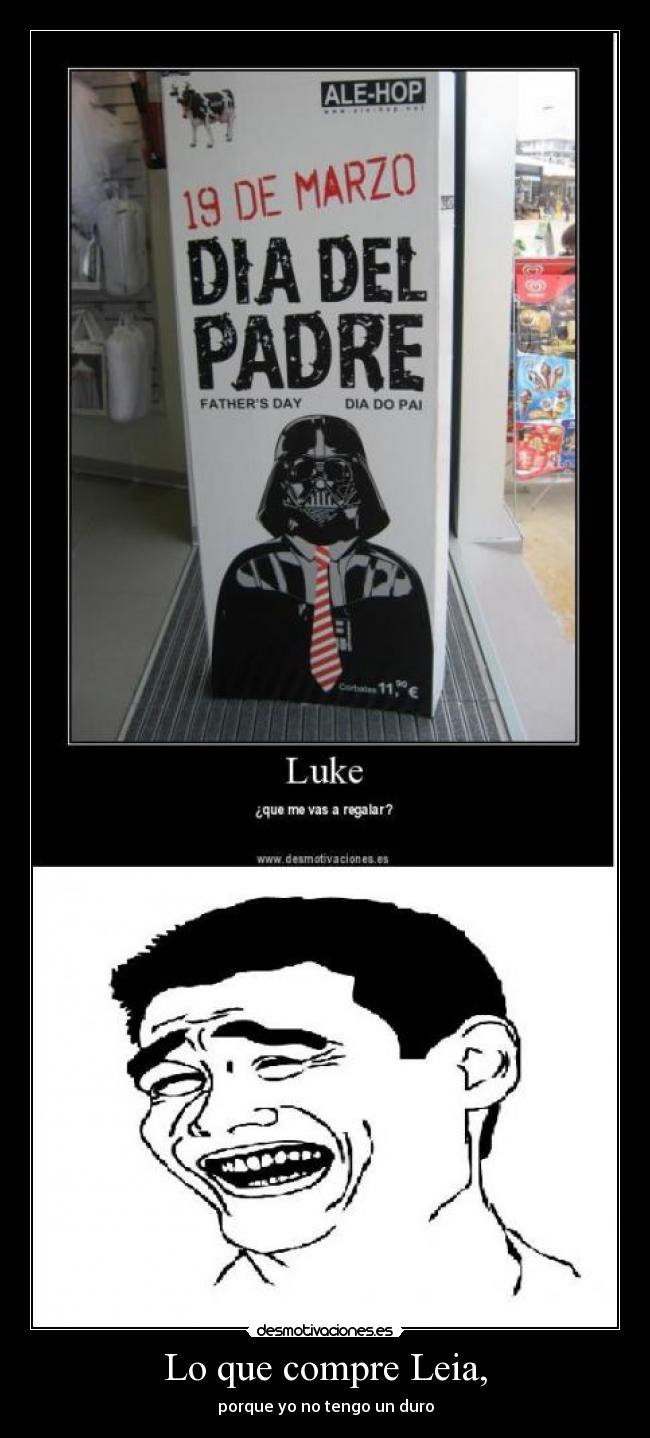 Lo que compre Leia, -