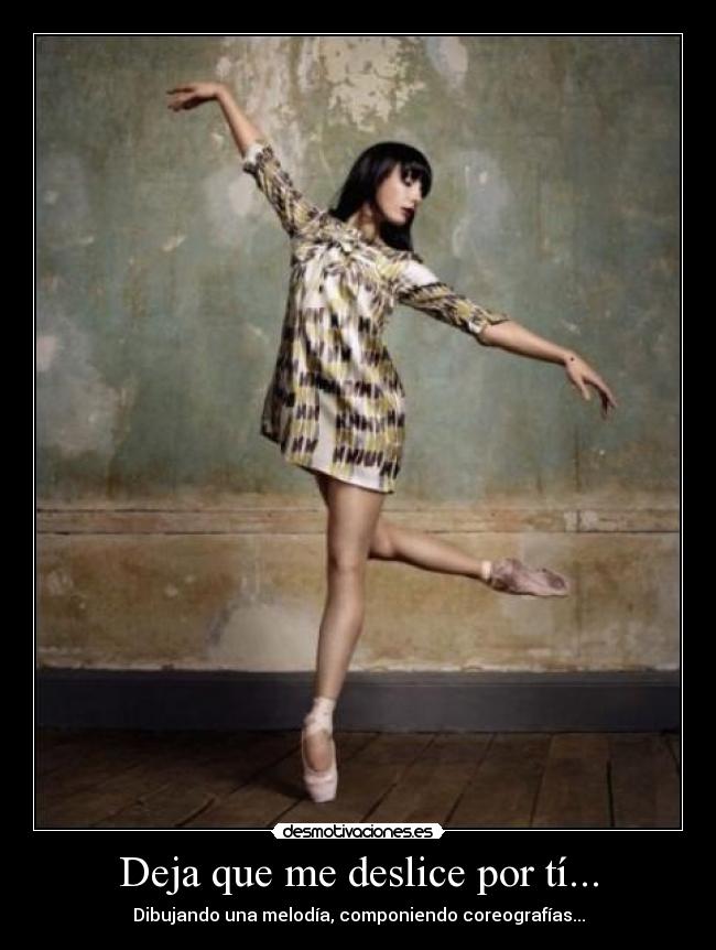 Deja que me deslice por tí... - 