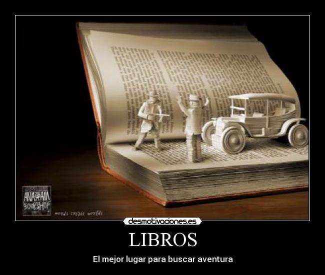LIBROS - El mejor lugar para buscar aventura