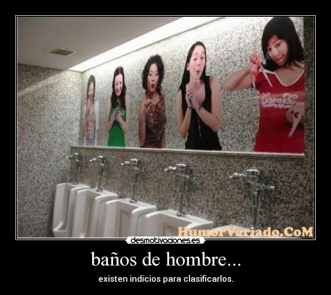 baños de hombre... - 