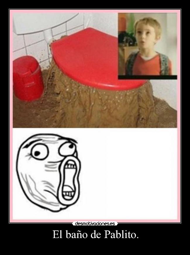 El baño de Pablito. - 