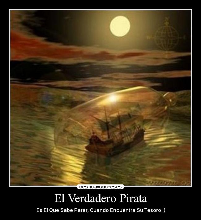 carteles pirata tesoro amor desmotivaciones