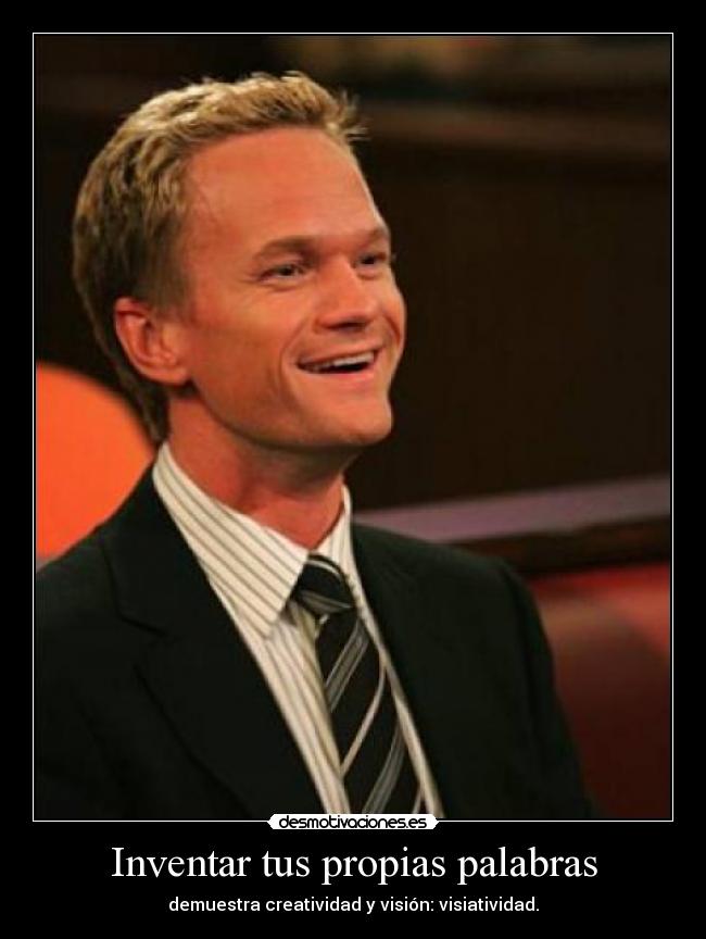 Inventar tus propias palabras -