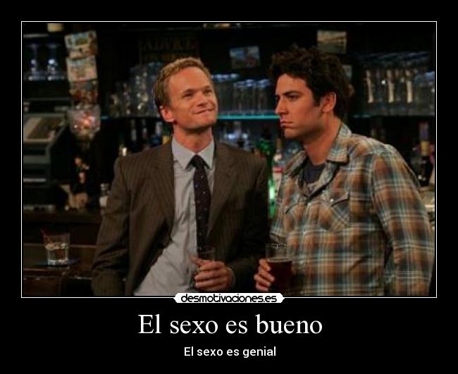 El sexo es bueno - 