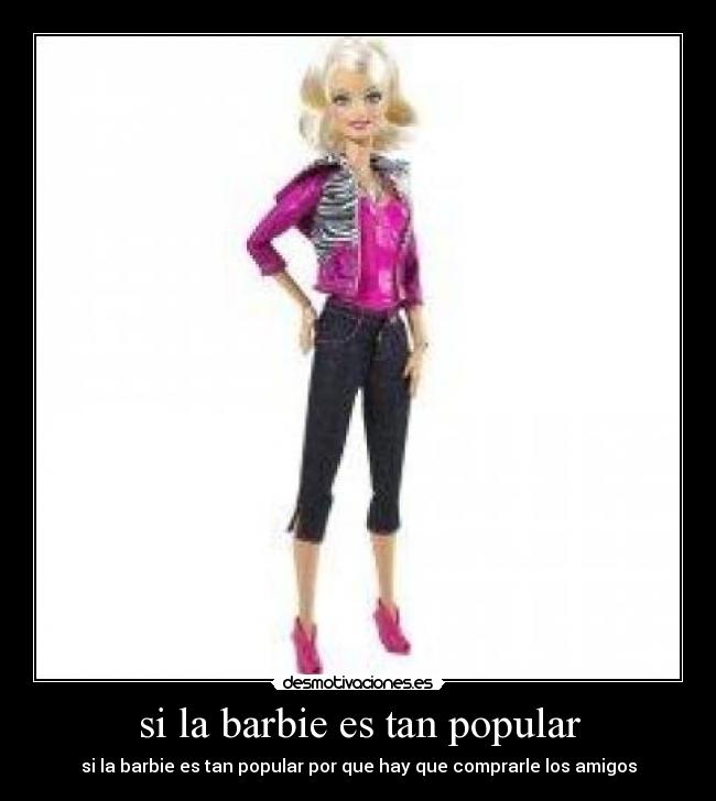 carteles barbie desmotivaciones