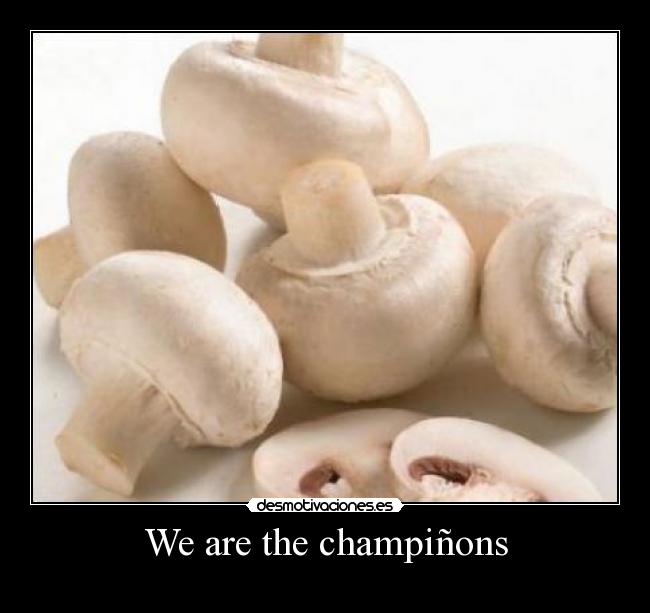 We are the champiñons - 