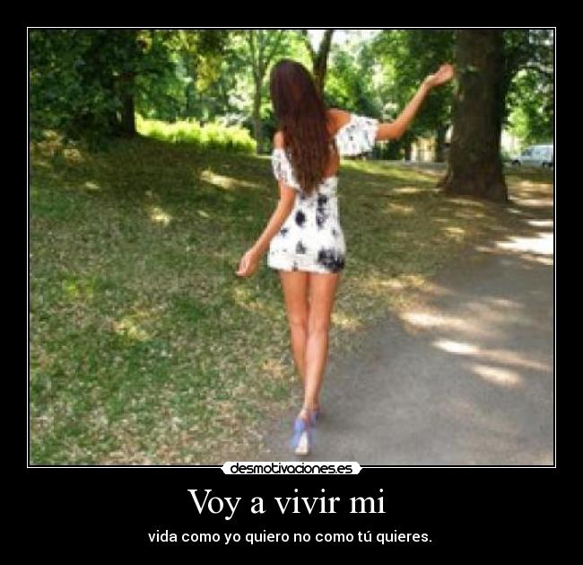 Voy a vivir mi  - 