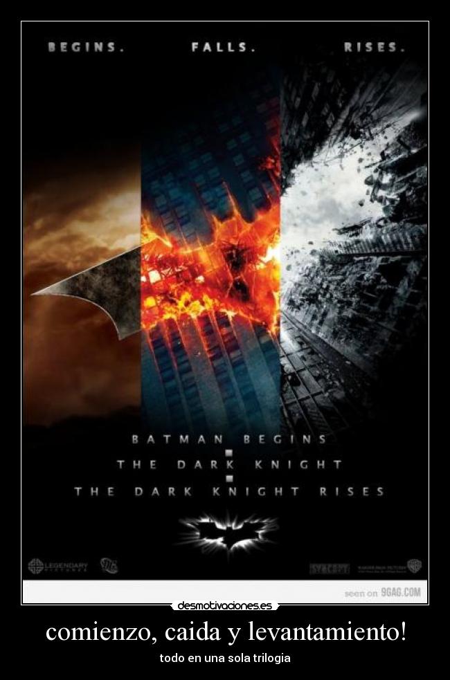 comienzo, caida y levantamiento! - todo en una sola trilogia